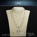 mot beads keshi pearl necklace simulated pearl